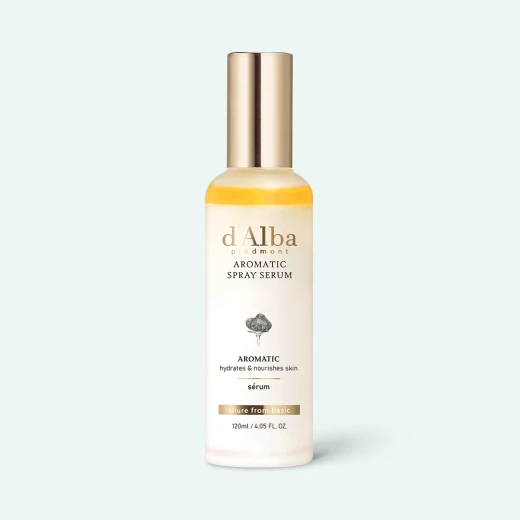دالبة سيروم سبراي عطري مرطب للوجه 120 مل: انتعاش فوري، حيوية وترطيب للبشرة. غني بالكمأة البيضاء لإشراقة متألقة