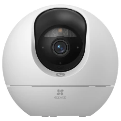 EZVIZ C6c 4K Wi-Fi Indoor Security Camera 8MP – 360° Panoramic View, AI Smart Tracking, Color Night Vision, High-Resolution Surveillance for Complete Home Monitoring and Reliable Indoor Security