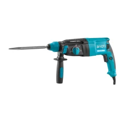 BIYOTI BYT-2601 Rotary Hammer Drill 1050W delivers powerful performance for concrete, brick, and masonry drilling up to 26mm. High efficiency, durable design, ideal for heavy-duty and professional use.