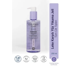 Celenes Derma Anti Blemish Face Wash Gel with Centella Asiatica Extract 250 ml, Gentle Cleanser for Acne Prone Skin, Controls Oil and Reduces Blemishes
