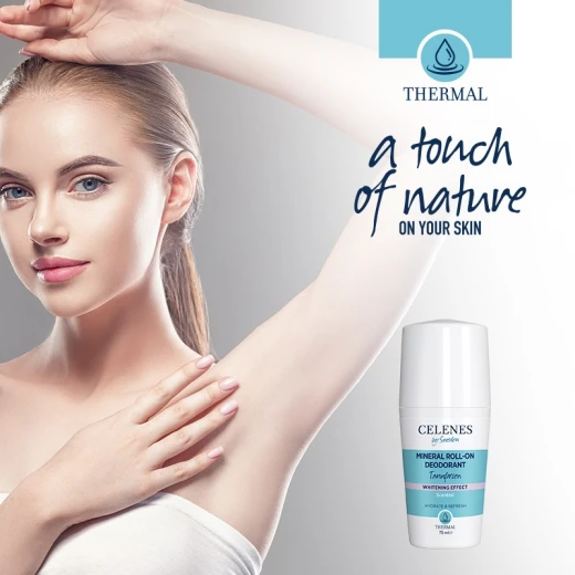 Celenes Alcohol-Free Roll-On Deodorant Whitening Effect Gentle Formula for Sensitive Skin - Celenes - Image 3