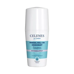 Celenes Alcohol-Free Roll-On Deodorant Whitening Effect Gentle Formula for Sensitive Skin