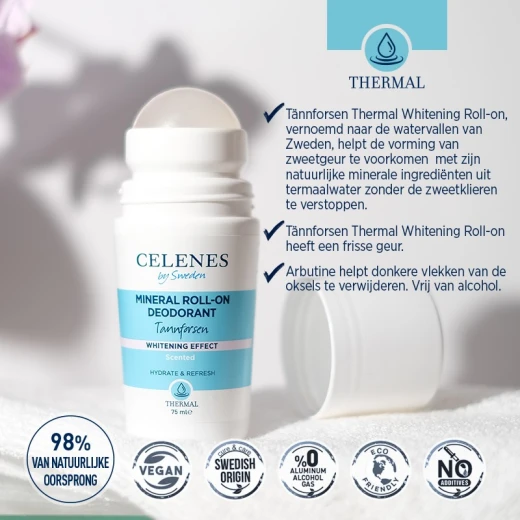 Celenes Alcohol-Free Roll-On Deodorant Whitening Effect Gentle Formula for Sensitive Skin - Celenes - Image 5