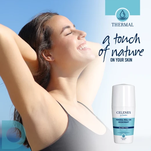 Celenes Mineral Roll On Deodorant Hydrating Refreshing 75ml: Long Lasting Protection for All Day Freshness and Odor Control - Celenes - Image 4