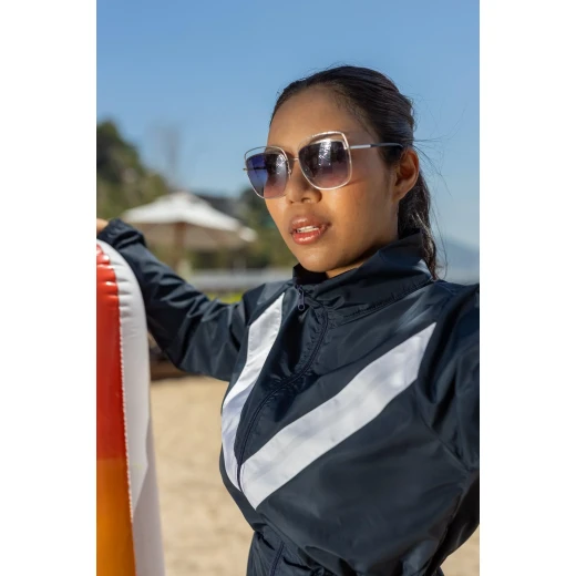 Striped Burkini in Navy Blue – Size Small – Comfortable Modest Swimwear – Practical and Stylish Design for All Water Activities - Burkini - Image 6