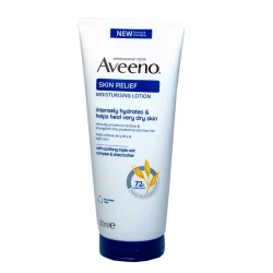 Aveeno Moisturizing Lotion 200ml – Deep Hydration for Dry and Sensitive Skin, Fast Absorbing Body Lotion with Soothing Triple Formula of Oat and Shea Butter for Soft and Healthy Skin