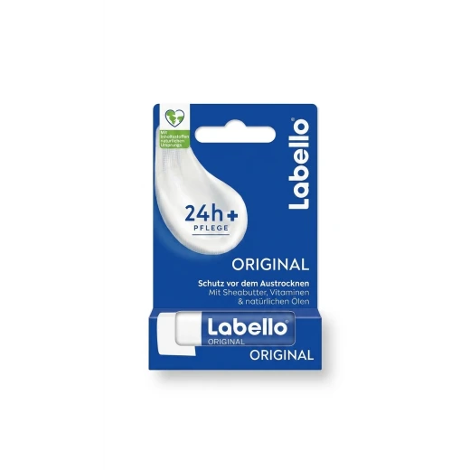 Labello Classic Lip Balm 5.5ml, Intense Moisturizing Lip Care for Dry and Chapped Lips, Provides Long Lasting Hydration, Smooths and Softens Lips