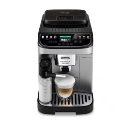 De'Longhi Magnifica Evo Next Fully Automatic Espresso Machine, Silver & Black, 13 one-touch recipes, elegant design with professional performance for easy and perfect coffee brewing at home