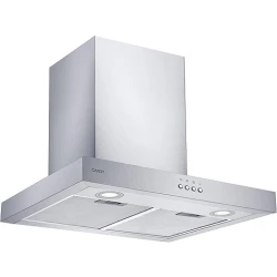 Candy CMB655X Wall Mounted Cooker Hood Stainless Steel 60cm Kitchen Chimney Hood 3 Speed LED Light Aluminium Filter High Extraction Power 620 m³/h Modern Kitchen Ventilation System