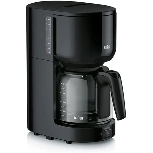 ماكينة قهوة براون PurEase KF3120 بالتنقيط لون أسود، سعة 10 أكواب، تصميم عملي وسهل الاستخدام، تحضير قهوة طازجة بنكهة غنية مع نظام تنقيط دقيق وإيقاف تلقائي، مثالية للاستخدام اليومي في المنزل أو المكتب