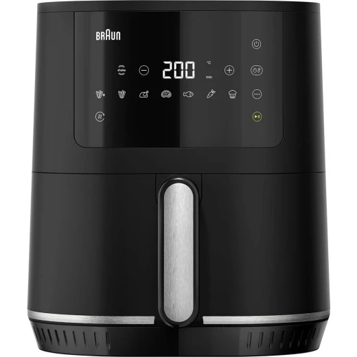 قلاية هوائية براون MultiFry 5 HF5030 لون أسود بسعة 6 لتر، 8 برامج طهي، تقنية RealAir لتوزيع الهواء الساخن، طهي صحي بدون زيت، متعددة الاستخدام للقلي والشوي والخبز، سهلة الاستخدام والتنظيف للمطبخ اليومي قلاية هوائية براون MultiFry 5 HF5030 لون أسود بسعة 6 لتر، 8 برامج طهي، تقنية RealAir لتوزيع الهواء الساخن، طهي صحي بدون زيت، متعددة الاستخدام للقلي والشوي والخبز، سهلة الاستخدام والتنظيف للمطبخ اليومي