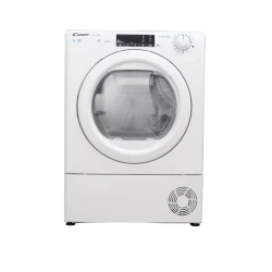 Candy Smart Pro 9kg Condenser Dryer CSOE C9TE-S White with 15 Drying Programs Smart App Control Kilo Detector Energy Saving Delay Start Large Capacity Laundry Dryer
