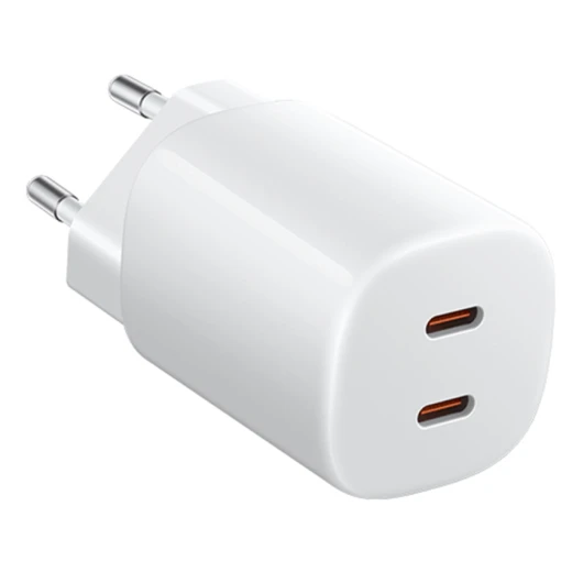 شاحن شاومي  BHR087OEU منفذ USB-A مزدوج شاحن سريع جداري بقوة 45 واط دعم الشحن السريع QC3.0 و PD شاحن هواتف وأجهزة لوحية بتصميم مدمج آمن للاستخدام المنزلي والسفر