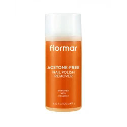 Flormar Acetone Free Nail Polish Remover 006 Gentle Nail Care Remover Vitamin E Glycerin Formula Fast Clean Nail Polish Removal Moisturizing Nail Treatment
