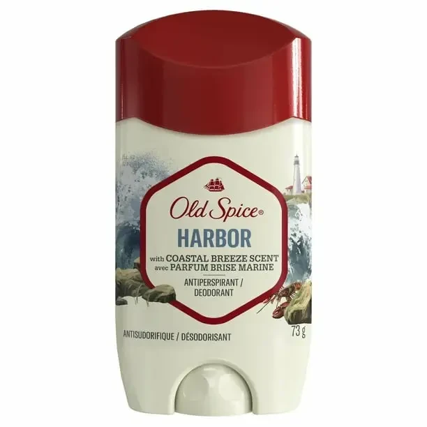 Old Spice Harbor Solid Antiperspirant Deodorant for Men, 73g, Long-Lasting Protection - Old Spice