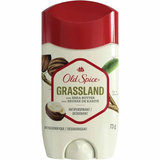 Old Spice Grasslands Antiperspirant Deodorant Stick with Shea Butter 73g Old Spice Grasslands Antiperspirant Deodorant Stick with Shea Butter 73g