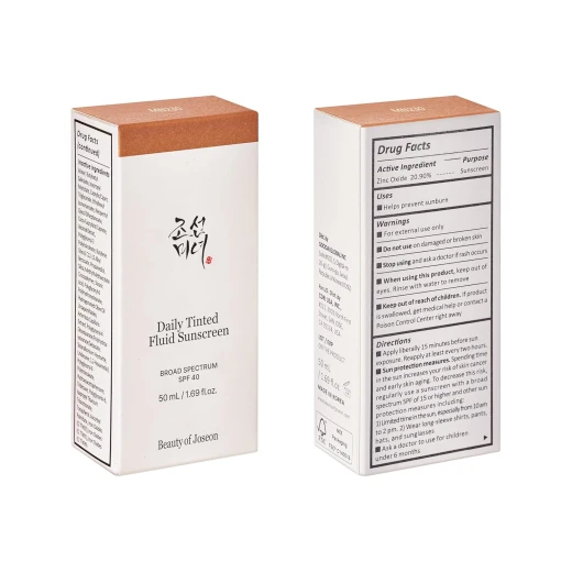 Beauty of Joseon Daily Tinted Fluid Sunscreen SPF 40, Face Moisturizer, #MN230 - Image 3