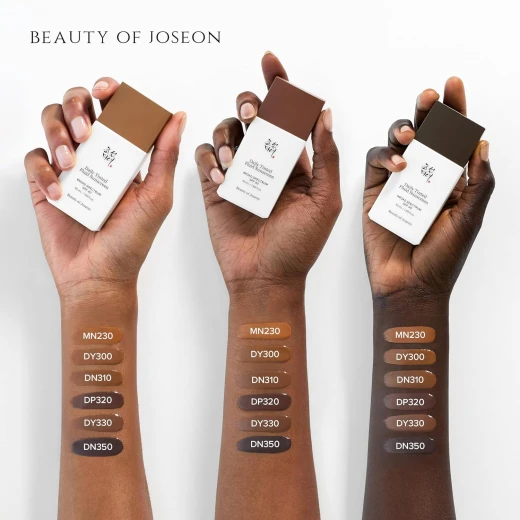 Beauty of Joseon Daily Tinted Fluid Sunscreen SPF 40, Face Moisturizer, #MN230 - Image 5