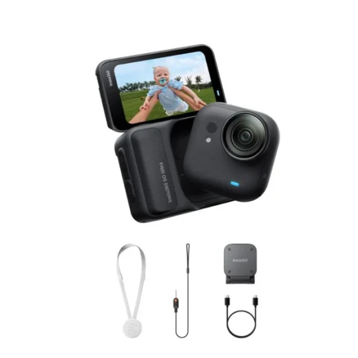 كاميرا الحركة إنستا 360 GO 3 فائقة الصغر: تسجيل فيديو مذهل بدقة 2.7K، مقاومة للماء، تصوير بدون استخدام اليدين، سعة تخزين 128 جيجابايت، مثالية للتصوير الفوتوغرافي والسفر كاميرا الحركة إنستا 360 GO 3 فائقة الصغر: تسجيل فيديو مذهل بدقة 2.7K، مقاومة للماء، تصوير بدون استخدام اليدين، سعة تخزين 128 جيجابايت، مثالية للتصوير الفوتوغرافي والسفر