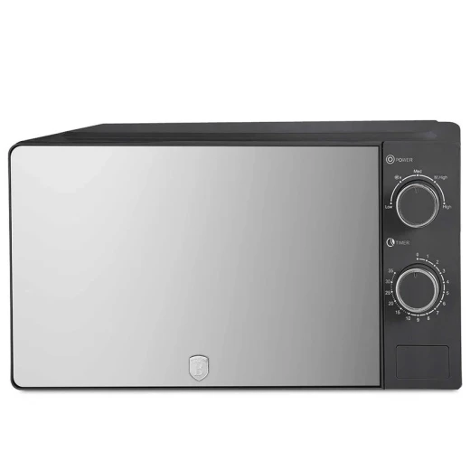 Berlinger Haus Microwave Oven Matte Anthracite 20 Liter Capacity with Digital Display and Multiple Cooking Functions Including Defrost. Compact Design for Kitchen Convenience. - Image 2