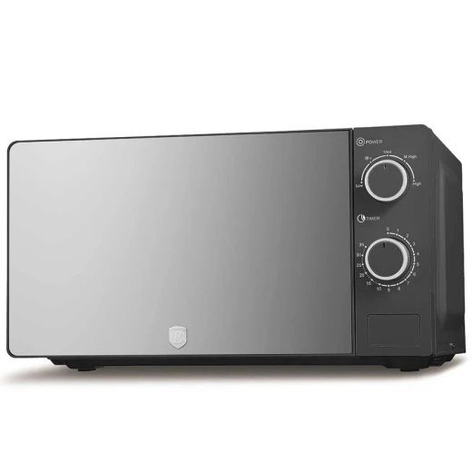 Berlinger Haus Microwave Oven Matte Anthracite 20 Liter Capacity with Digital Display and Multiple Cooking Functions Including Defrost. Compact Design for Kitchen Convenience.
