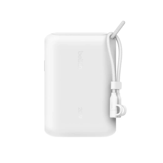 شاحن بطارية بيلكن بوست تشارج 10000 مللي أمبير في الساعة، شاحن محمول، أبيض، شحن سريع USB-C - Image 2