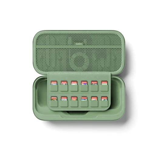 حافظة شحن Belkin Gaming Nintendo Switch 2 مع بنك طاقة 10000 مللي أمبير في الساعة، أخضر - بيلكين - Image 6