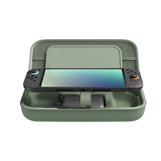 حافظة شحن Belkin Gaming Nintendo Switch 2 مع بنك طاقة 10000 مللي أمبير في الساعة، أخضر - بيلكين - Image 2