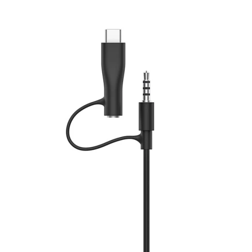 سماعات رأس سلكية للأطفال من بيلكن ساوند فورم ميني أسود مع دونجل USB C - Image 3