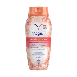 Vagisil Scentsitive Scents Peach Blossom Daily Wash 354ml, Gentle Cleanser for Sensitive Areas