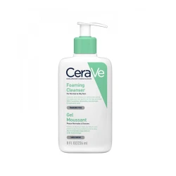 CeraVe Foaming Facial Cleanser for Normal to Oily Skin 236ml Gentle Deep Cleanse