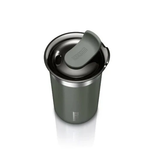 واكاكو أوكتاروما كوب حراري معزول بتقنية الفراغ 300 مل – WC-OCTAROMA-GREY، كوب سفر من الستانلس ستيل بجدار مزدوج، عزل حراري للمشروبات الساخنة والباردة، غطاء محكم مانع للتسريب، تصميم متين وخفيف ومناسب للاستخدام اليومي للقهوة والشاي - واكاكو - Image 4
