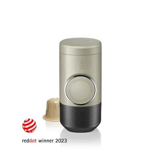واكاكو مينيبريسو NS2 – WC-MINIP-NS2، آلة إسبريسو محمولة، ماكينة قهوة مدمجة تعمل بالكبسولات (Nespresso)، تصميم خفيف ومناسب للسفر، نظام ضغط يدوي سهل الاستخدام لتحضير قهوة إسبريسو طازجة في أي مكان - واكاكو - Image 5