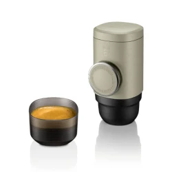 WACACO MINIPRESSO NS2 – WC-MINIP-NS2, Portable Espresso Machine, Compact Manual Coffee Maker for Nespresso Capsules, Lightweight Travel Design, Easy-to-Use Hand Pump System for Fresh Espresso Anywhere