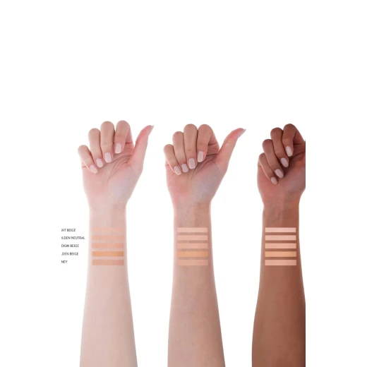 كريم أساس فلورمار اتش دي إنفيزيبل كفر 100 ميديم بيج، خفيف الوزن، تغطية كاملة، لمسة نهائية طبيعية - فلورمار - Image 2
