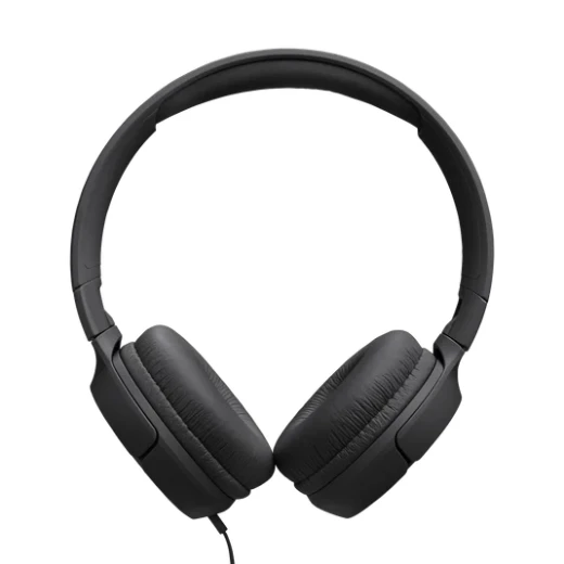 سماعات أذن JBL Tune 520C سلكية بمنفذ USB-C تصميم فوق الأذن مشغلات 40 ملم ملاءمة مريحة اللون الأسود مثالية للموسيقى والمكالمات - Image 5