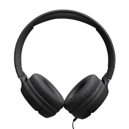 سماعات أذن JBL Tune 520C سلكية بمنفذ USB-C تصميم فوق الأذن مشغلات 40 ملم ملاءمة مريحة اللون الأسود مثالية للموسيقى والمكالمات - Image 6