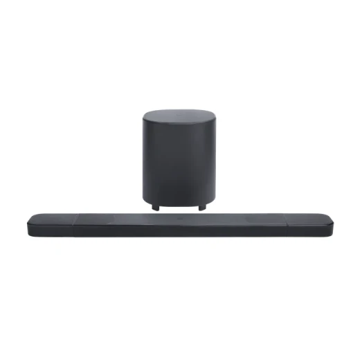 نظام مكبرات الصوت JBL Bar 1000MK2 الغامر مع مكبرات صوت محيطية قابلة للفصل وتقنية MultiBeam، صوت 7.1.4 قناة، لون أسود، مثالي لأجهزة التلفزيون الكبيرة - جي بي ال - Image 10