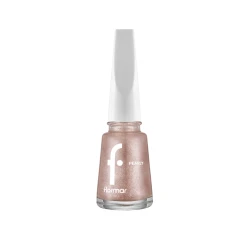 Flormar Pearly Nail Enamel Champagne Blush 11ml: Long Lasting, High Shine Finish for a Luxurious Manicure. Provides a Beautiful Pearlescent Effect and Elegant Color