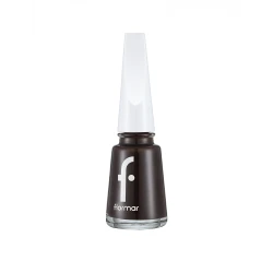 Flormar Nail Enamel 514 Bitter Cocoa Long Lasting, Chip Resistant Nail Polish with a Glossy Finish, 11 ML Bottle, Perfect for Manicures and Pedicures, Professional Quality