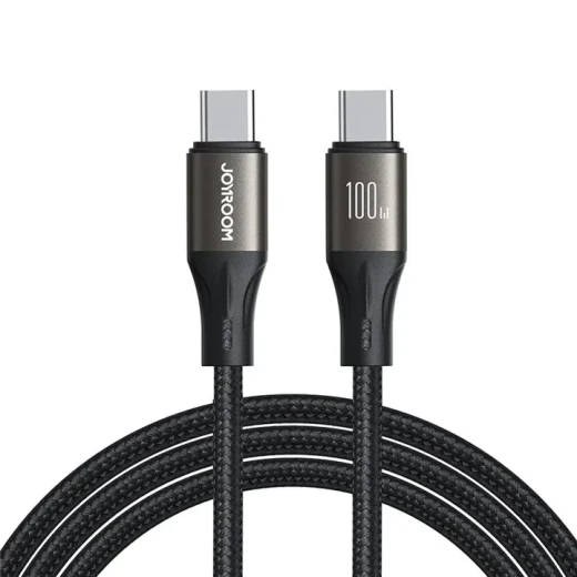 كيبل جوي روم لايت سبيد S A25 USB C إلى USB C 100 واط 1.2 متر أسود كيبل جوي روم لايت سبيد S A25 USB C إلى USB C 100 واط 1.2 متر أسود