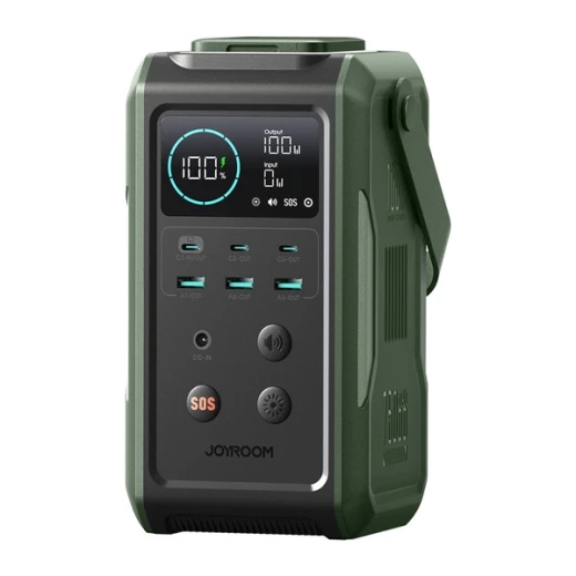 بنك طاقة جوي روم JR PBF10 75000 مللي أمبير، شحن سريع 100 واط، أخضر زيتوني بنك طاقة جوي روم JR PBF10 75000 مللي أمبير، شحن سريع 100 واط، أخضر زيتوني