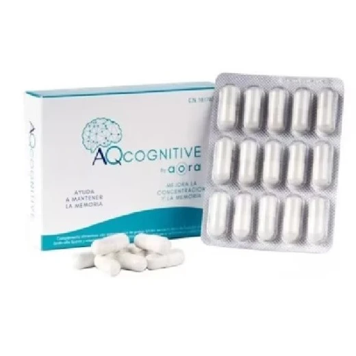 AORA AQCognitive Nootropic Supplement 30 Capsules, Improves Memory and Focus - Aora - Image 2