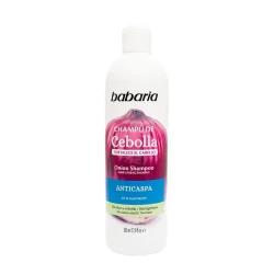 Babaria Anti Dandruff Onion Shampoo 380ml, Cleanses Scalp, Reduces Flakes, For Healthy Hair