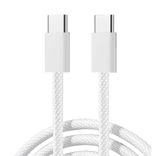 كيبل شحن سريع من جوي روم سلسلة S-A45 بن، 60 واط، USB C إلى C، أبيض، بطول 1 متر كيبل شحن سريع من جوي روم سلسلة S-A45 بن، 60 واط، USB C إلى C، أبيض، بطول 1 متر