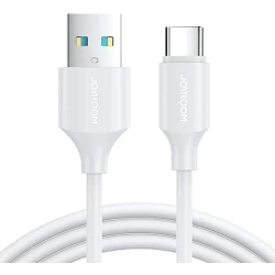 كيبل شحن جوي روم USB إلى USB-C بطول 1 متر أبيض S A9 شحن سريع