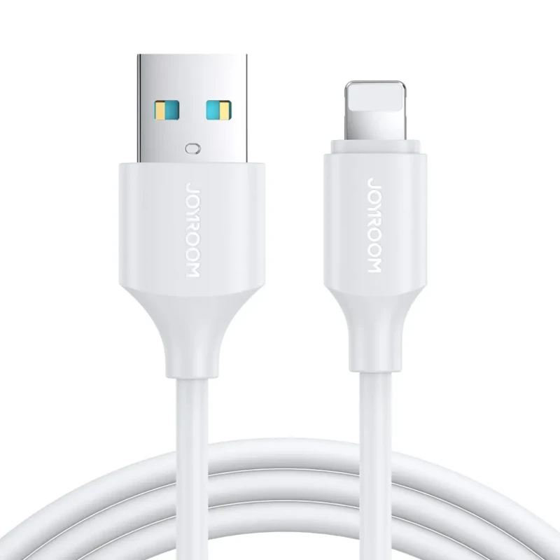 كابل جوي روم USB-A إلى لايتنينج 2.4 أمبير 2 متر شحن سريع لأجهزة آيفون وآيباد - جوي روم