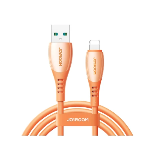 كيبل شحن جوي روم S A59 USB A إلى لايتنينج 1.2 متر برتقالي شحن سريع كيبل شحن جوي روم S A59 USB A إلى لايتنينج 1.2 متر برتقالي شحن سريع