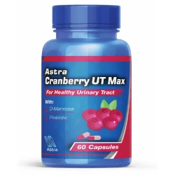 Astra Cranberry 15 Capsules: Advanced Urinary Tract Health Support with Proanthocyanidins (PACs) for Daily Wellness and Bladder Comfort, Enhanced Formula