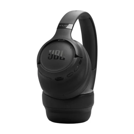 سماعات JBL Tune 780NC فوق الأذن لاسلكية مع تقنية إلغاء الضوضاء التكيفي، صوت جهير قوي، اتصال بلوتوث، بطارية تدوم طويلاً، تصميم مريح للاستخدام طوال اليوم – لون أسود - جي بي ال - Image 3